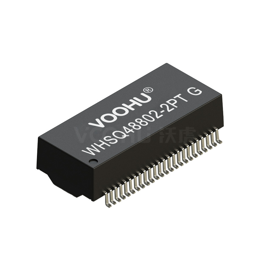 WHSQ48802-2PTG 2.5G/5G 工业级贴片SMD网络变压器