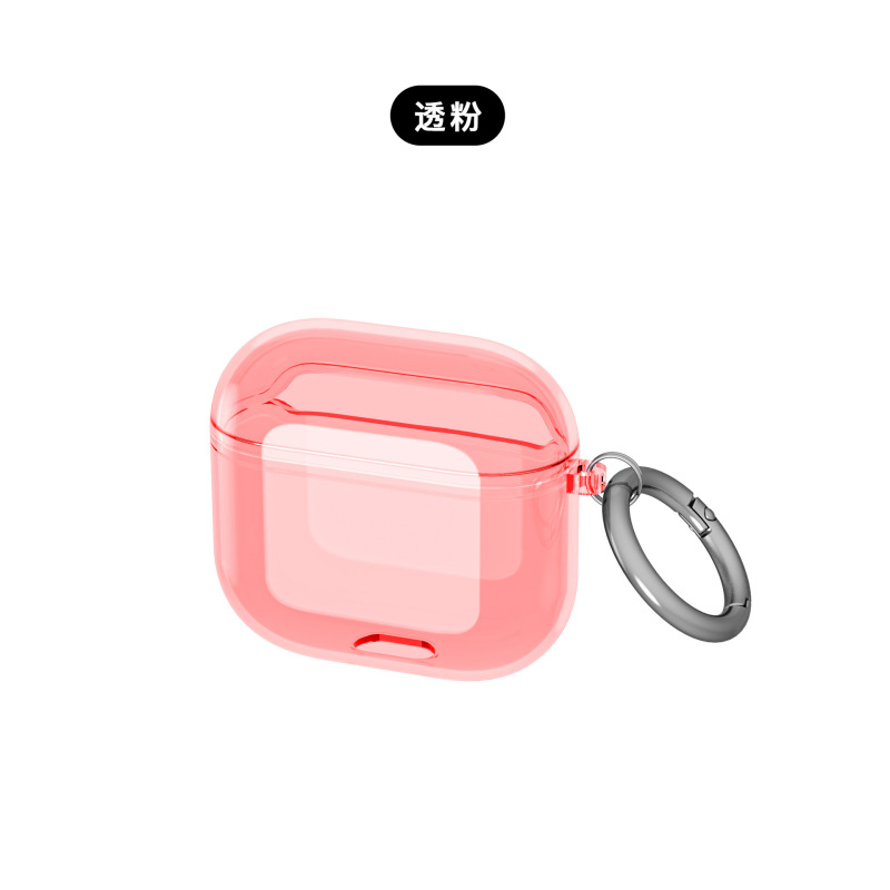 新品苹果airpods pro3耳机套适用tpu透明4代耳机壳airpods4保护套|undefined