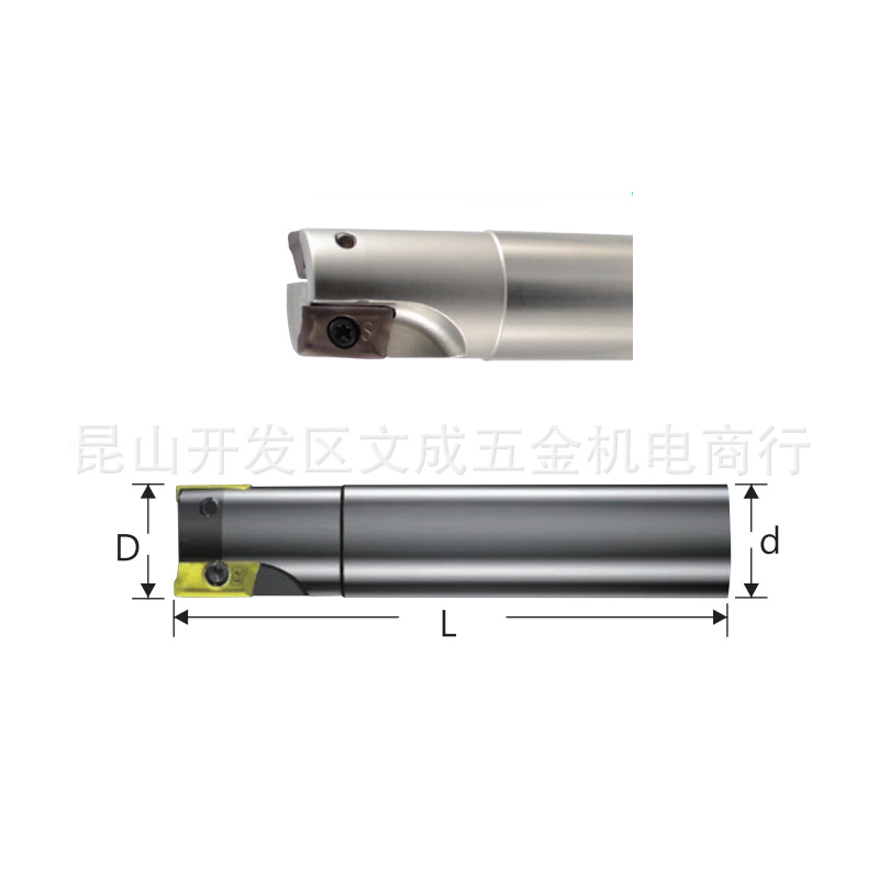 TJ泰精侧铣快削刀KY017B-2502/2602/3203/3503/4004-25/32B-150