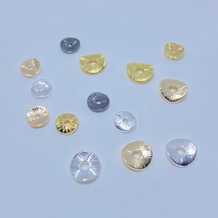 18K�����˺��~��Ƭ��ɫ����diy�ֹ�������������ɢ��A��Ƭ