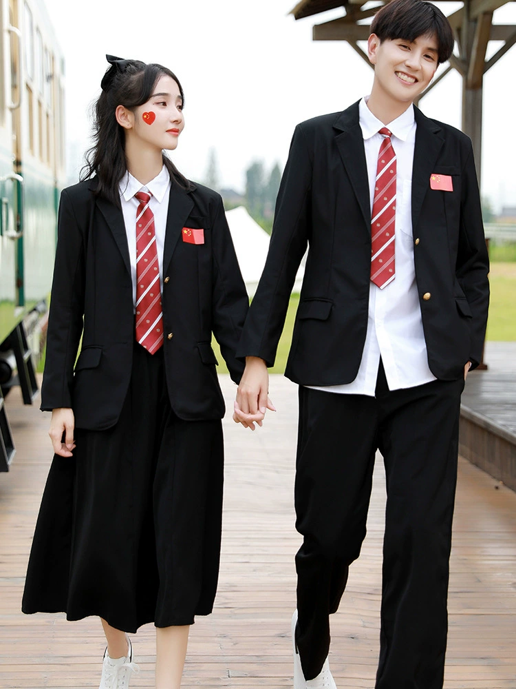 Класс одежды осень костюм колледж Стиль студент одежда корейский Костюм Пальто Спортивные декламации хор форма школьная форма