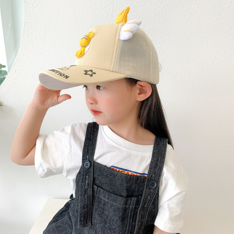 Cartoon Shape Sunscreen Breathable Children's Baseball Cap Wholesale display picture 16