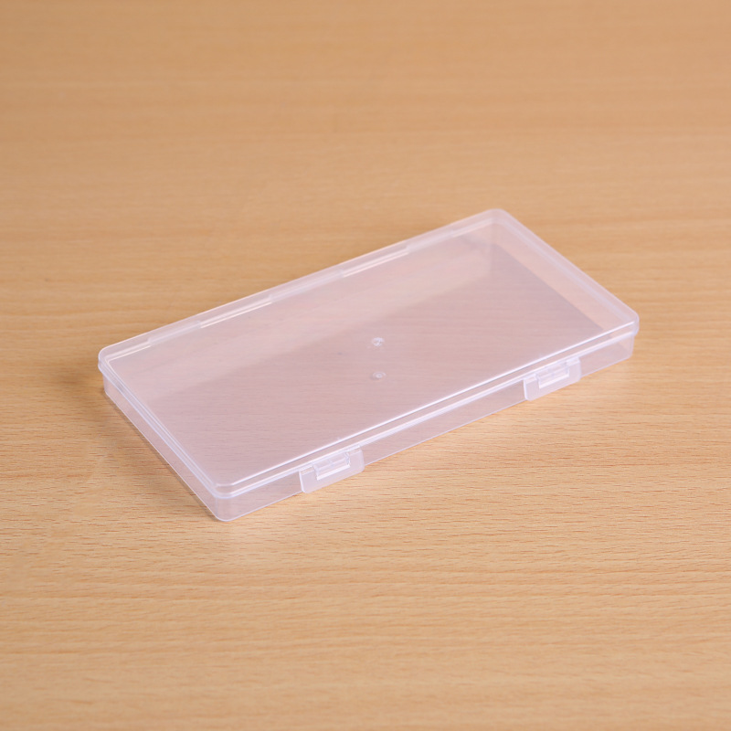 高透明长方形塑料空盒样品鱼具收纳盒零配元器件PP工具饰品包装盒