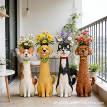 �羳����Ҿ������b[���Źֹ����ͻ�ƿ Quirky Dog Vase������