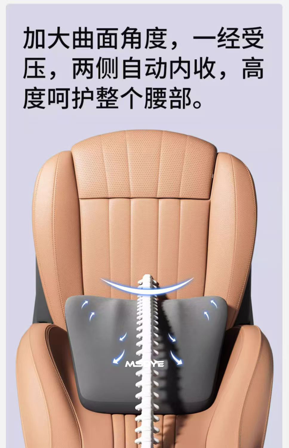 Car Headrest Waist suit Shoulder Pillow Neck Pillow Car Pillow Memory Foam Pillow Cross-border Hot Selling Auto Products