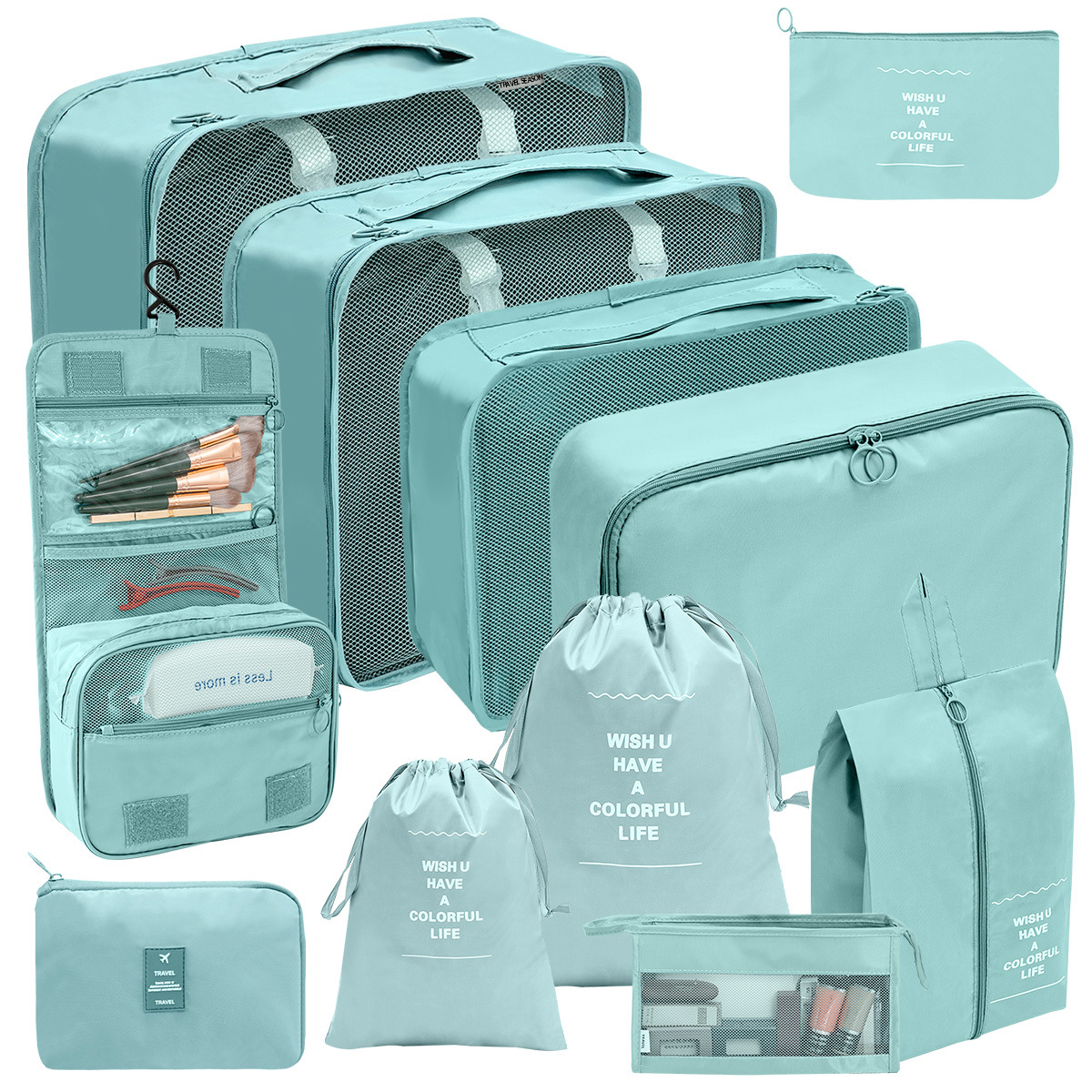 [11 피스 세트] 레이크 블루