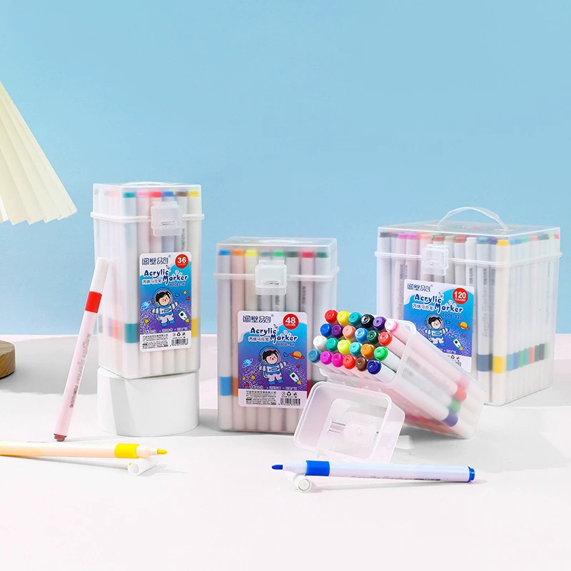 Бочковые ручки мелкого акрилового маркерного пера