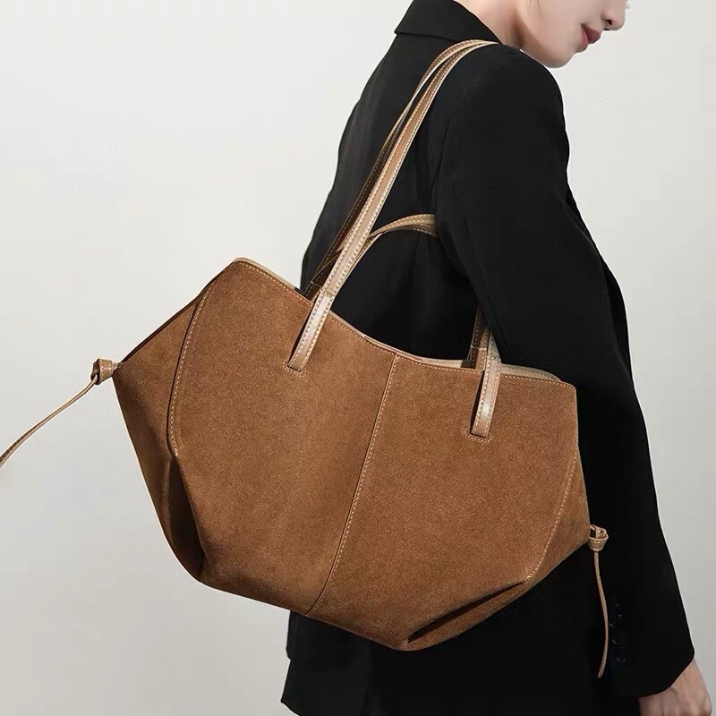 Large-Capacity Autumn and Winter Bags for Women 2025 New Polene Shopping Bag Shoulder Bag Handbag Tote Bag