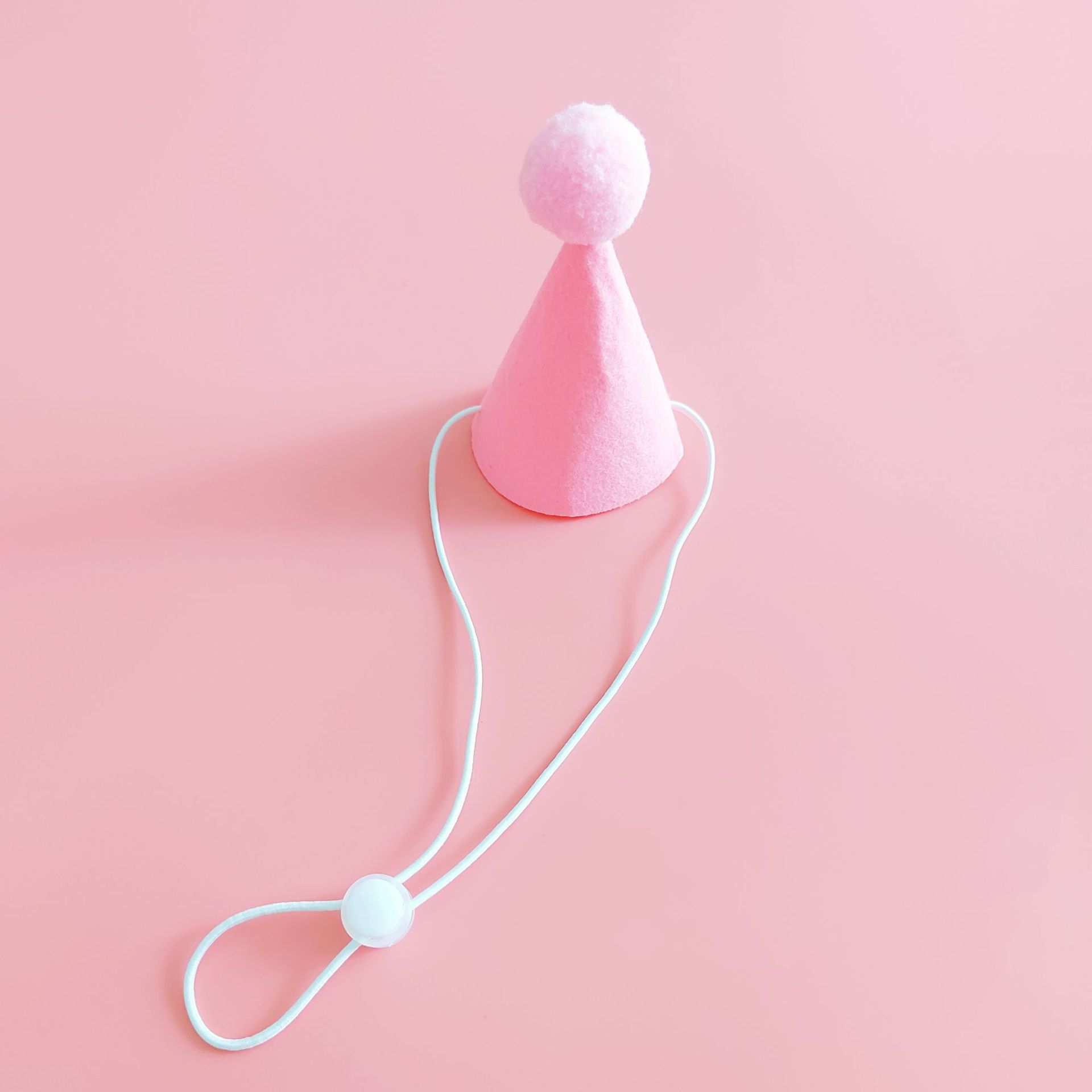 Sombrero de cumpleaños rosa