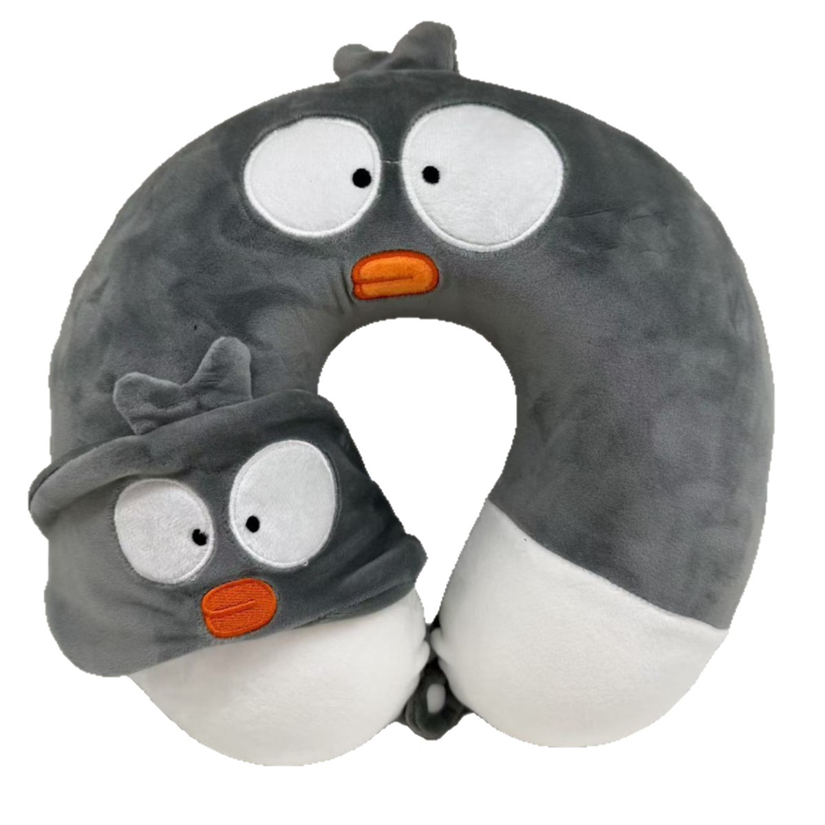 Stützendes Nackenstützkissen aus Memory-Schaum für Flugzeug, Studenten und Reisen – U-förmig_voghion.com