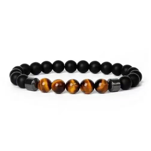 Tiger Eye Magnet Frosted Stone