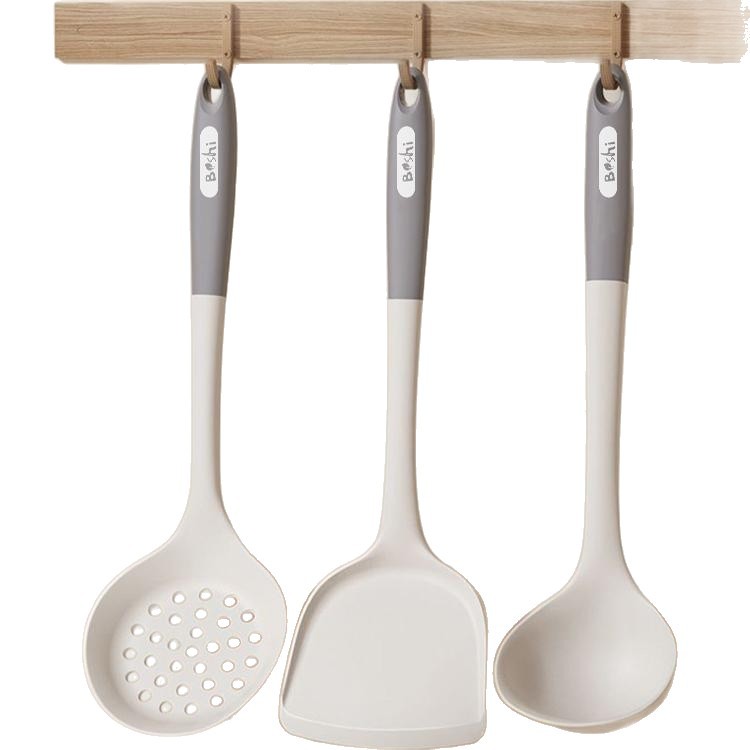 Herramienta de raspador suave de silicona de grado alimenticio resistente a altas temperaturas para el hogar, espátula de crema para hornear, espátula para mezclar