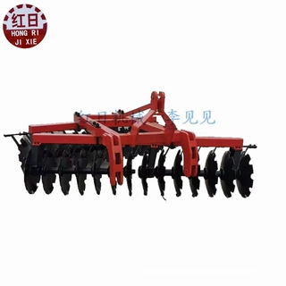 红日悬挂重型圆盘耙 28片/24片锰钢缺口重耙开荒碎土液压圆盘耙