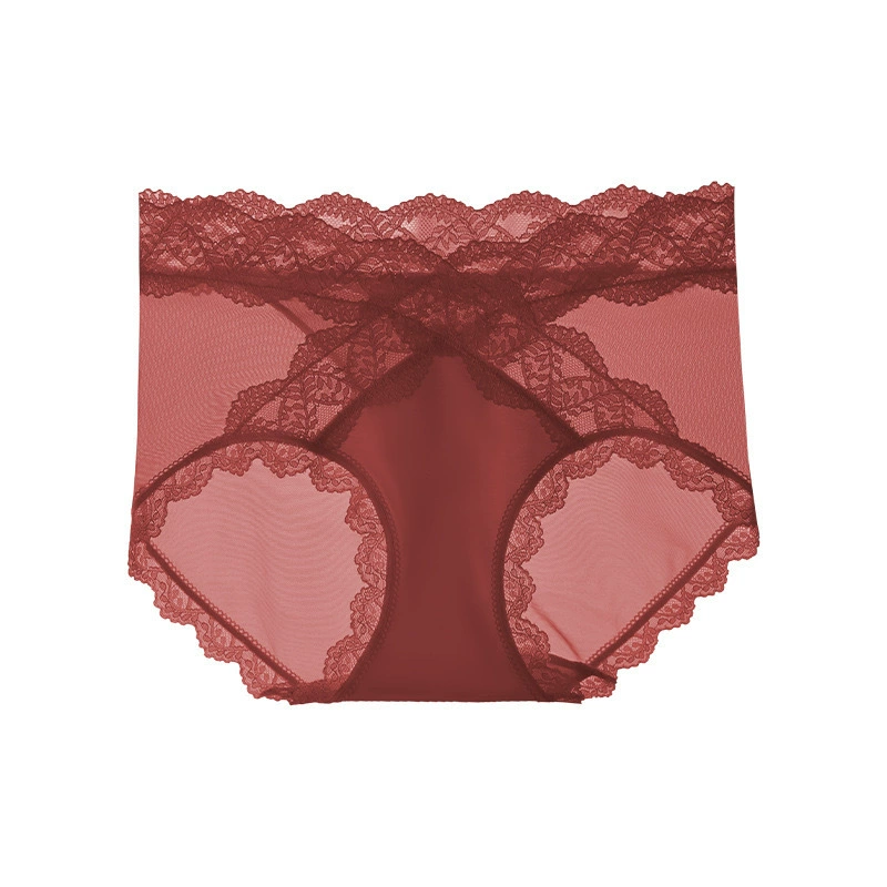 Летнее shaping panties с кружевами (женщины) — дышащая ткань, аналоговая шелку, коррекция бедер, пояс