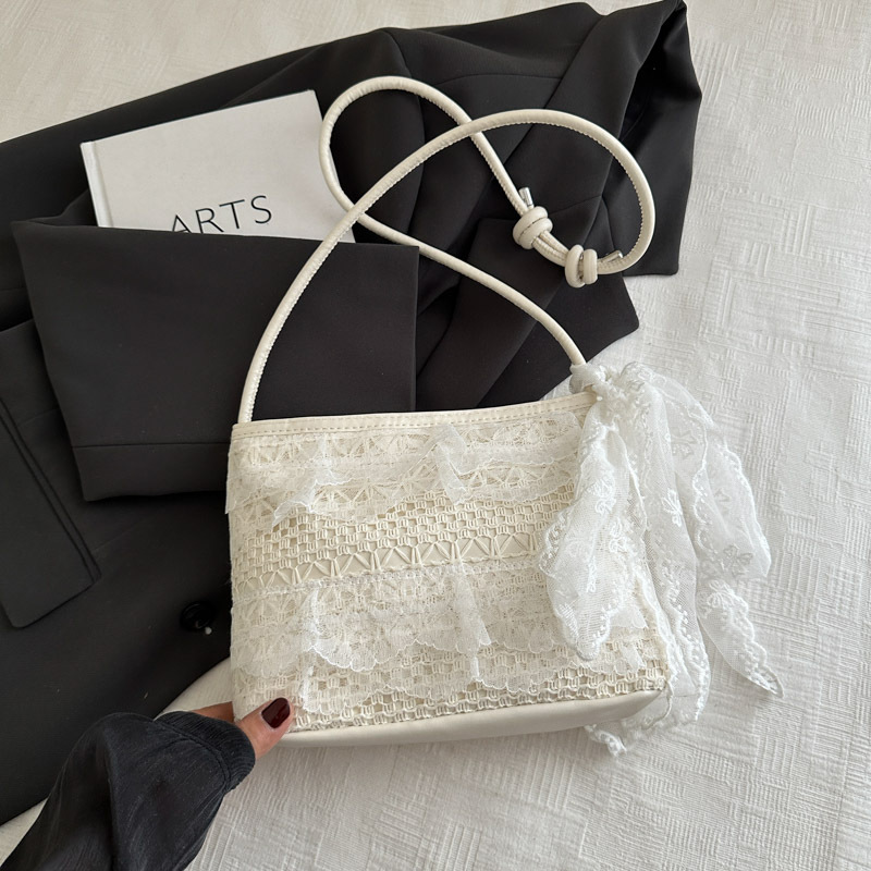 Bolso de mujer 2025 nuevo estilo casual dulce moda coreana estilo occidental textura salvaje bolso de cubo de un solo hombro mujer de alto valor