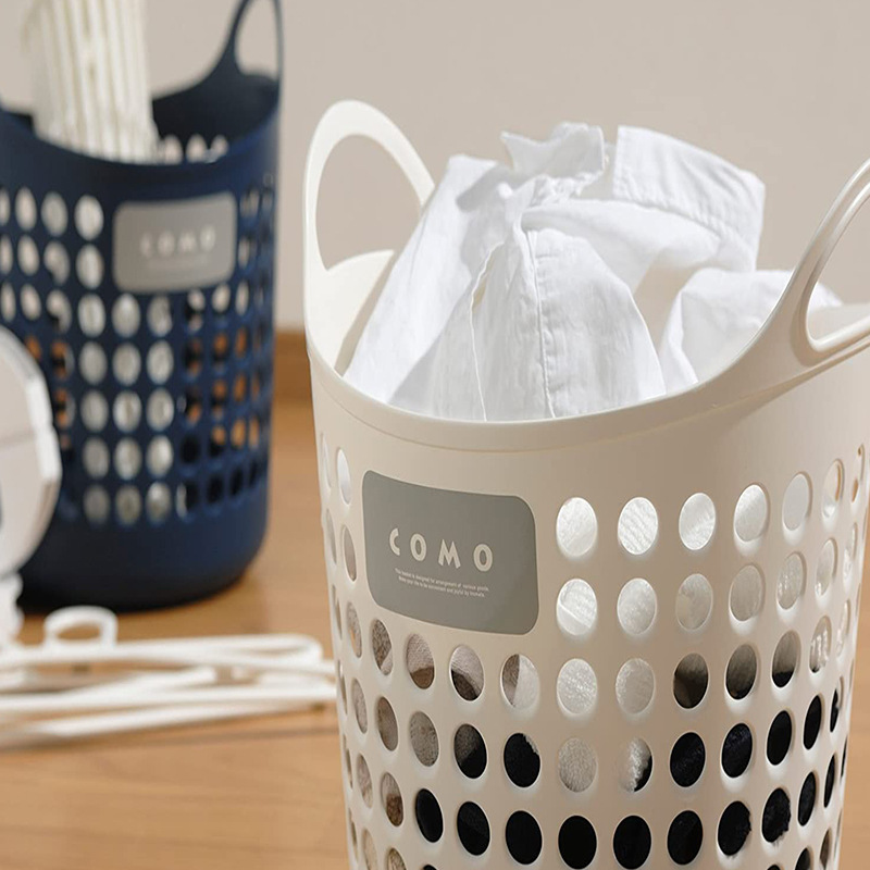 Dirty Laundry Basket Storage Bin Bathroom Laundry Basket Dirty Clothes Hamper Toy Storage Basket Portable Large Capacity Modern Minimalist