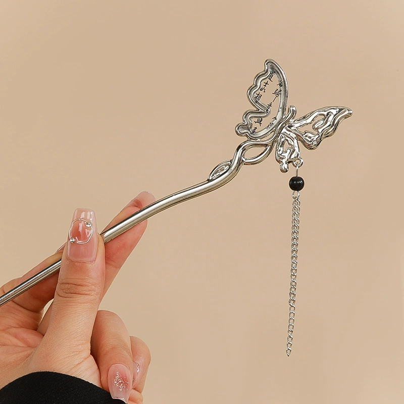 Hairpin Hanfu заколка для волос, орхидея цветочный декоративный аксессуар для волос, простая элегантная китайская стиль
