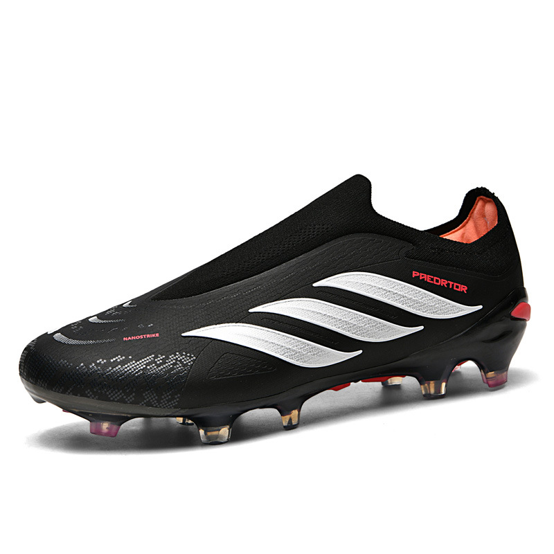 2025 nuevos zapatos masculinos y femeninos transpirables zapatos de fútbol de clavos cortos zapatos de entrenamiento de competición indoor y exterior fabricantes de zapatos de entrenamiento juveniles