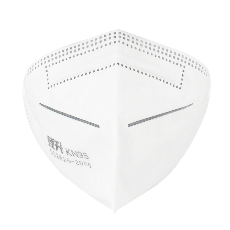 登升折叠口罩kn95等级双片包装防尘透气防飞沫口罩