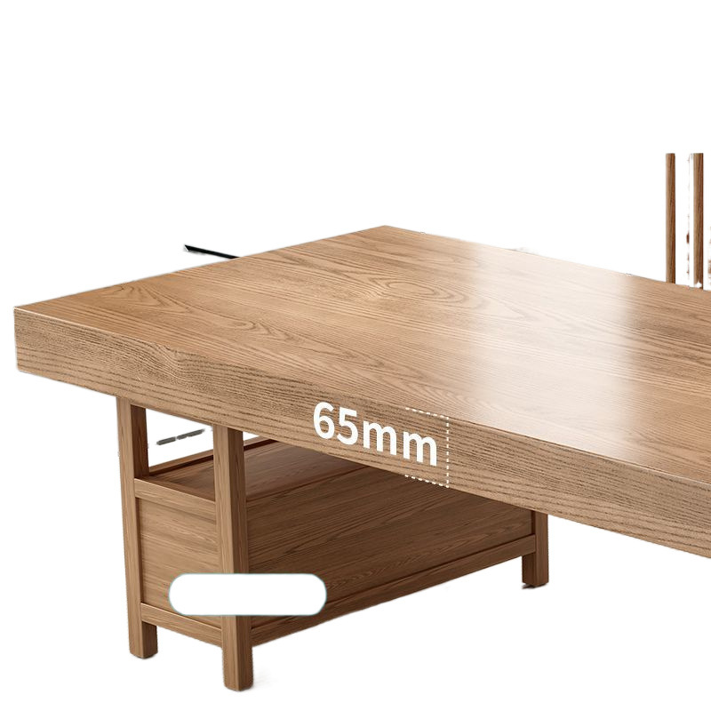 Mesa de té de madera sólida combinación de nuevo estilo chino de madera doméstica Kung Fu mesa de té de oficina integrada un conjunto completo de mesa de té