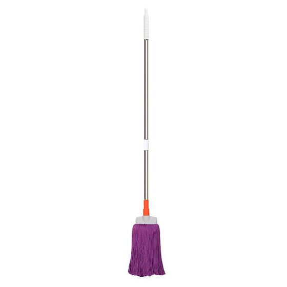 [factory supply] fiber widening mop seamless mop mop round head mop durable wet and dry