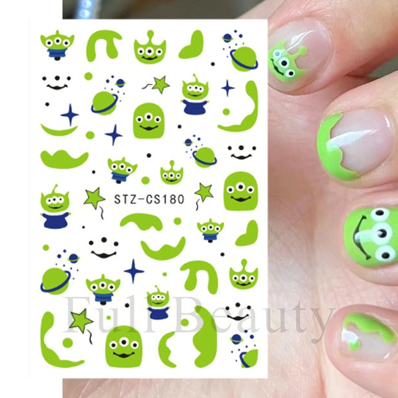 新しいネイルシールinsネット赤同型アニメドーパミン虹バックテープ爪シール卸売りnail|undefined