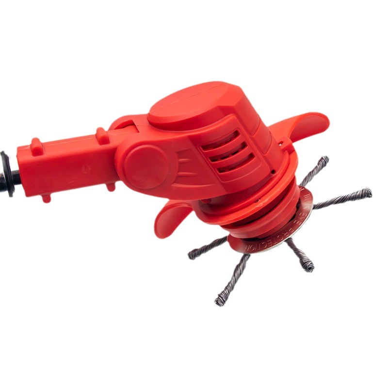 Hilda en stock alambre de acero rueda de escarda Placa de escarda cuchilla de cortadora de alambre de acero pequeña batería de litio Accesorios