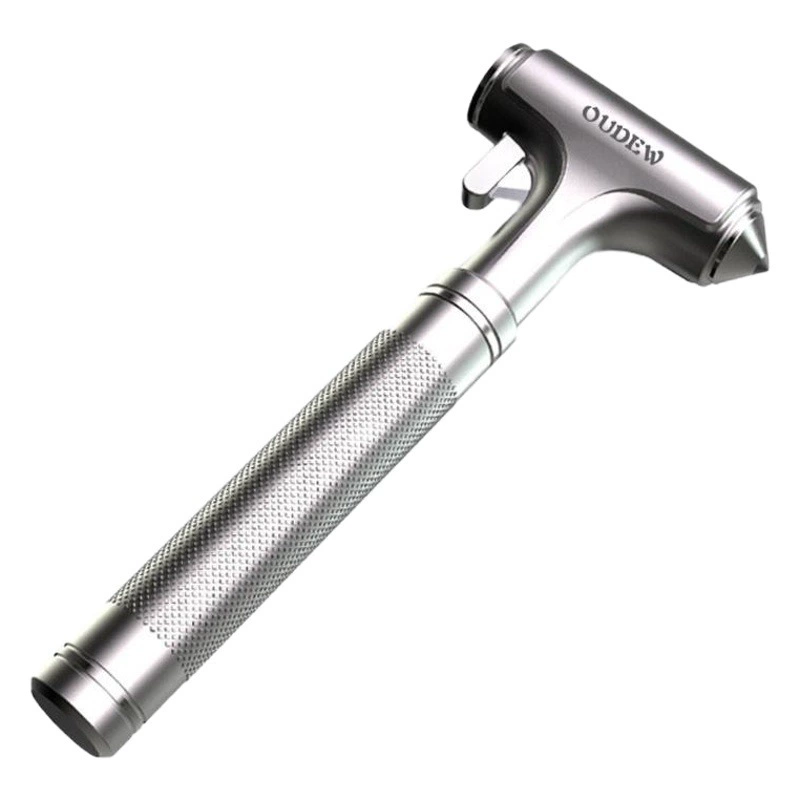 (Ou Dewei) Многофункциональный цельнометаллический автомобильный мини-молоток безопасности из алюминиевого сплава пожарный молоток производителей