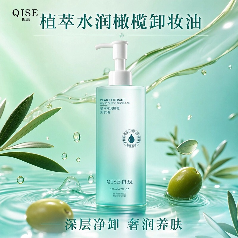 Qise Plant Extract Hydrating Olive Cleansing Oil Gentle Deep Cleansing Eye Lip Face Makeup Remover Skin Care Products Wholesale Qise Plant Extract Hydrating Olive Cleansing Oil Gentle Deep Cleansing Eye Lip Face Makeup Remover Skin Care Products Wholesale