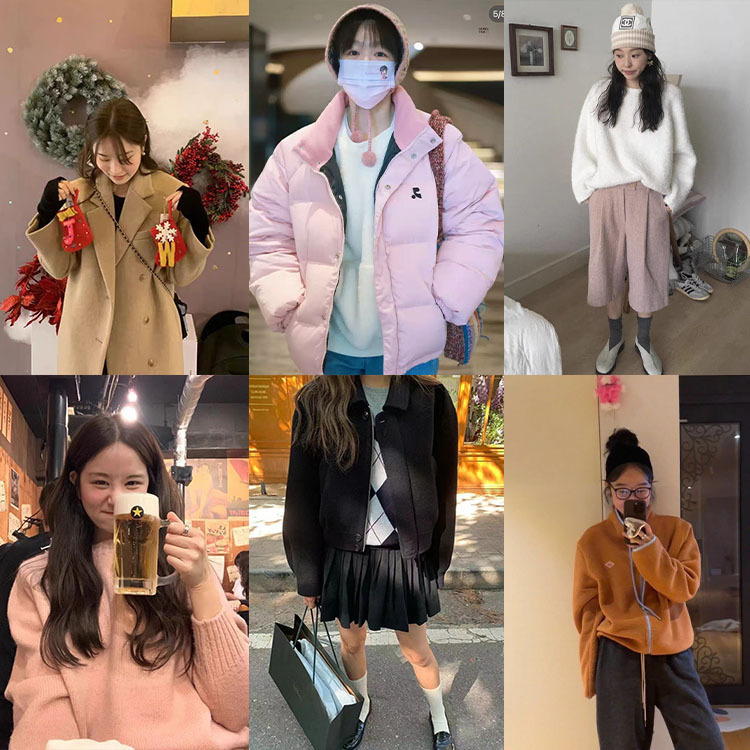 [in Stock, Immediate Dispatch for Winter 2025, No Returns or Exchanges for Non-Quality Issues] Korean Dongdaemun Clearance Sale Collection of Tops