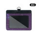 Pu Card Case for Women, Multimediya və saxlama aksesuarları - transverse-card-package-purple-drill
