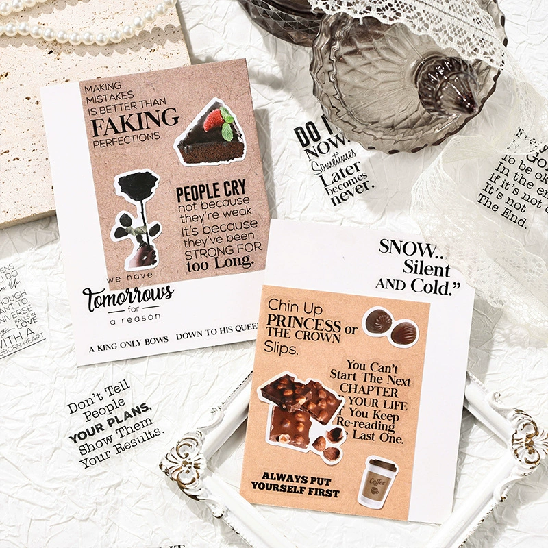 悦真 (Cross-border trading), sticker, stickers, scheduler, English letters
