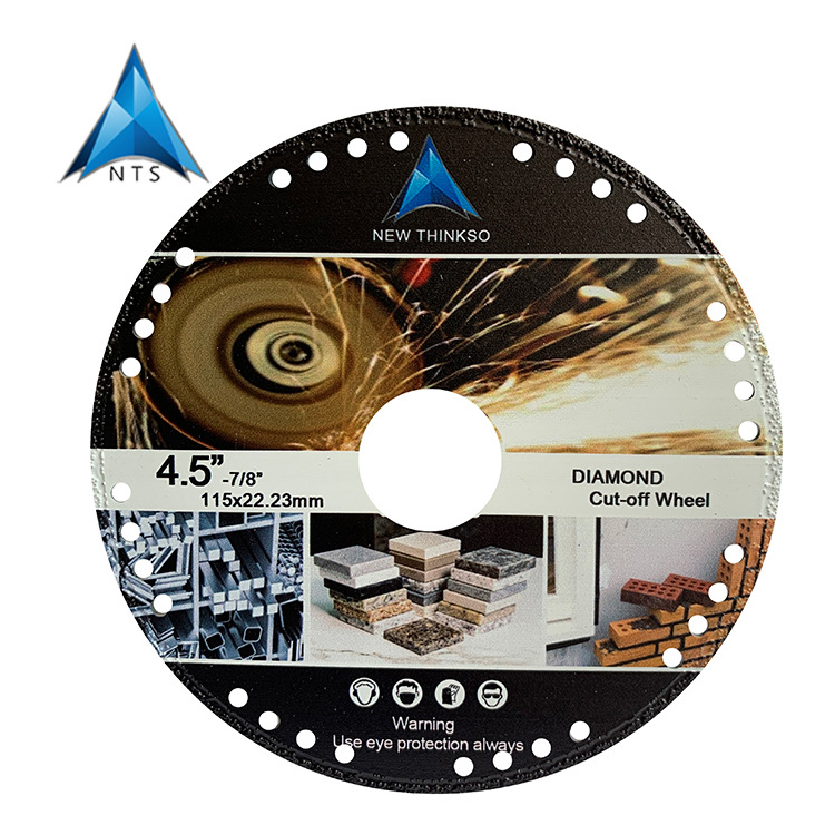 4.5寸（115mm）钎焊金刚石锯片切各种材质金刚石切片切割片