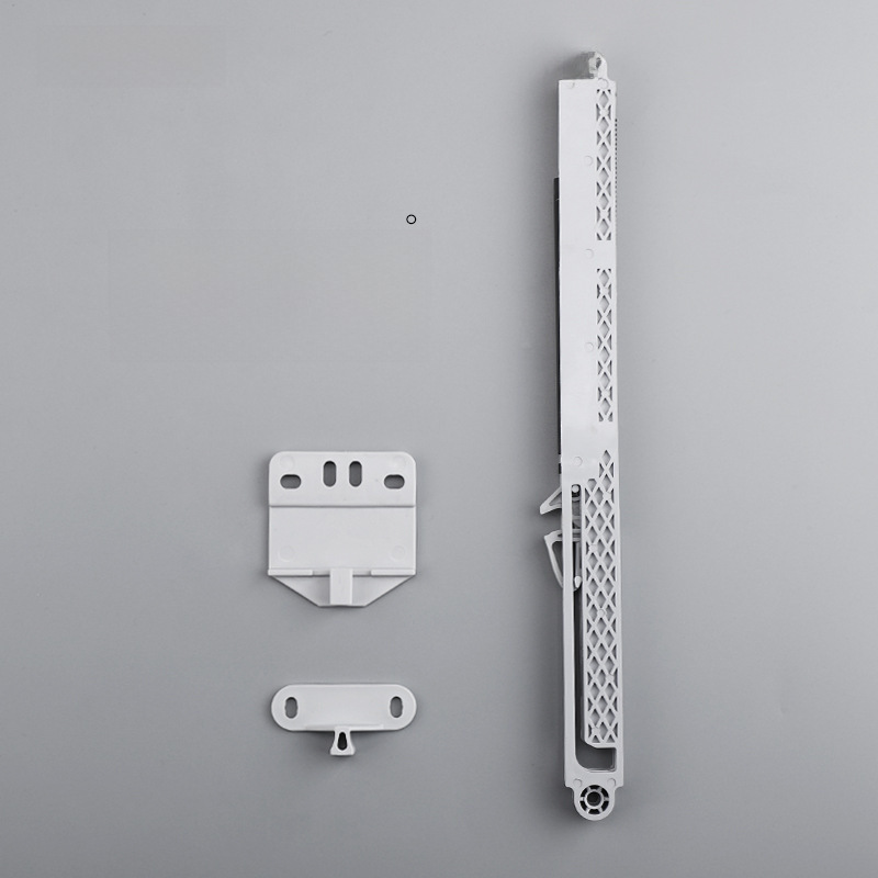 Drawer track sliding door hydraulic silent buffer slide rail damper automatic closing track three-section rail