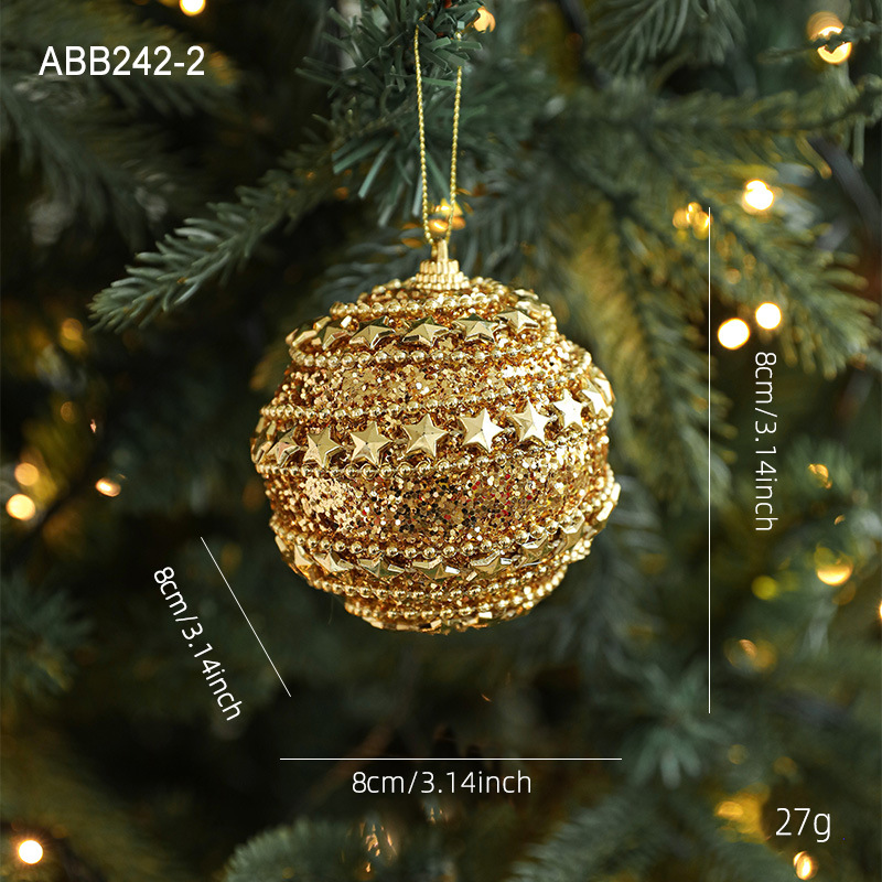 8CM Bolas de Navidad Modelo B