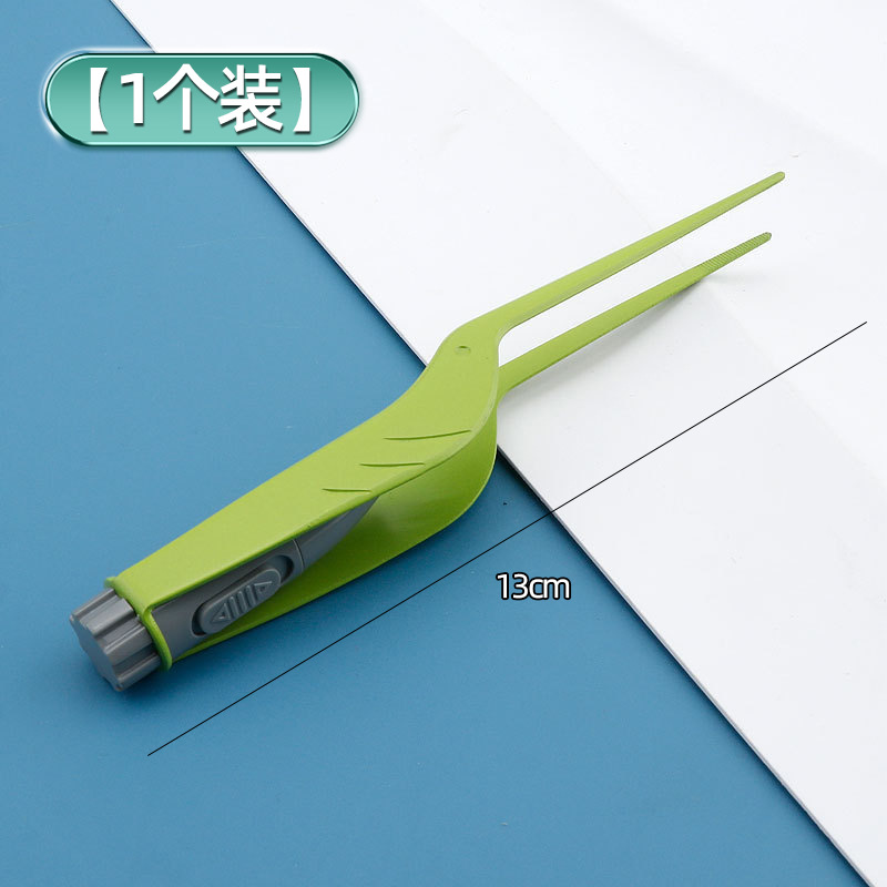 Glowing ear tweezers ★ Green [1 pack]
