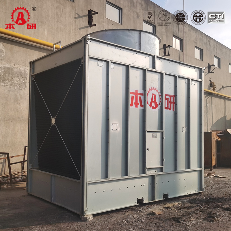浙江横流开式冷却钢板塔200T快速降温凉水塔开式冷却水低噪