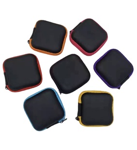 Colorful Zipper Bag Digital Camera Bag Headphone Case EVA Headphone Bag Data Cable Storage Box Glasses Case Bluetooth Bag