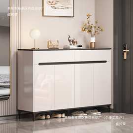 2025新款现代鞋柜家用门口大容量玄关鞋柜子小户型客厅多功能外放