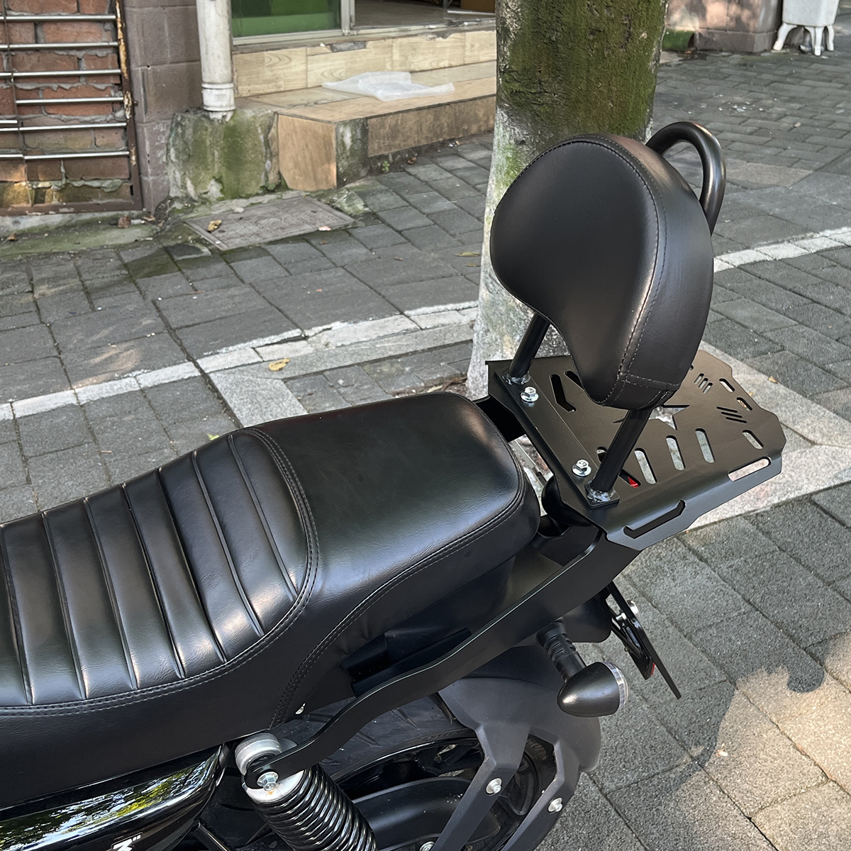 Suitable for At150 Automatic Motorcycle Yg150-22K Modified Accessories Rear Shelf Backrest Bumper Block