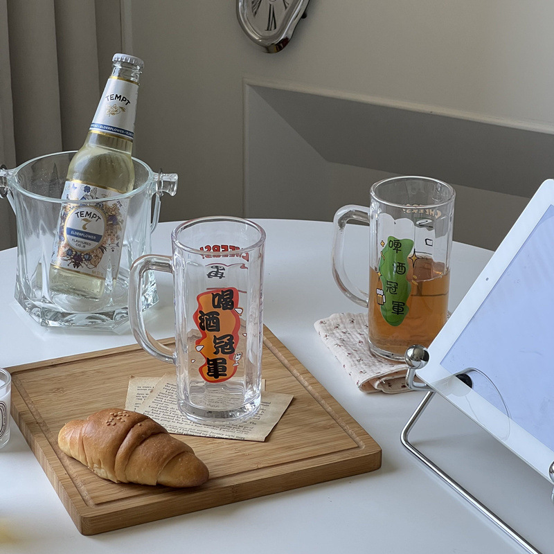 Sankra original copywriting summer beer glass juice cold drink cup…