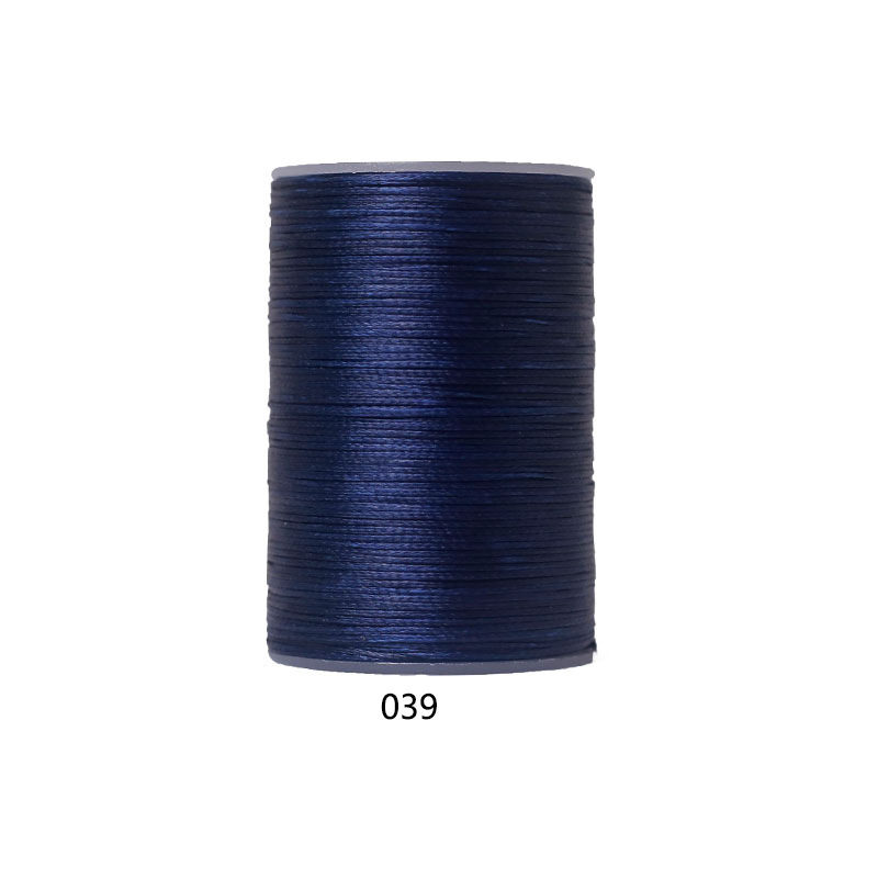 フラットワックス糸卸売 0.5 ミリメートル 12 ストランド 72m 手縫い DIY 革編組ロープ馬糸ミシン糸ポリエステルワックス糸|undefined