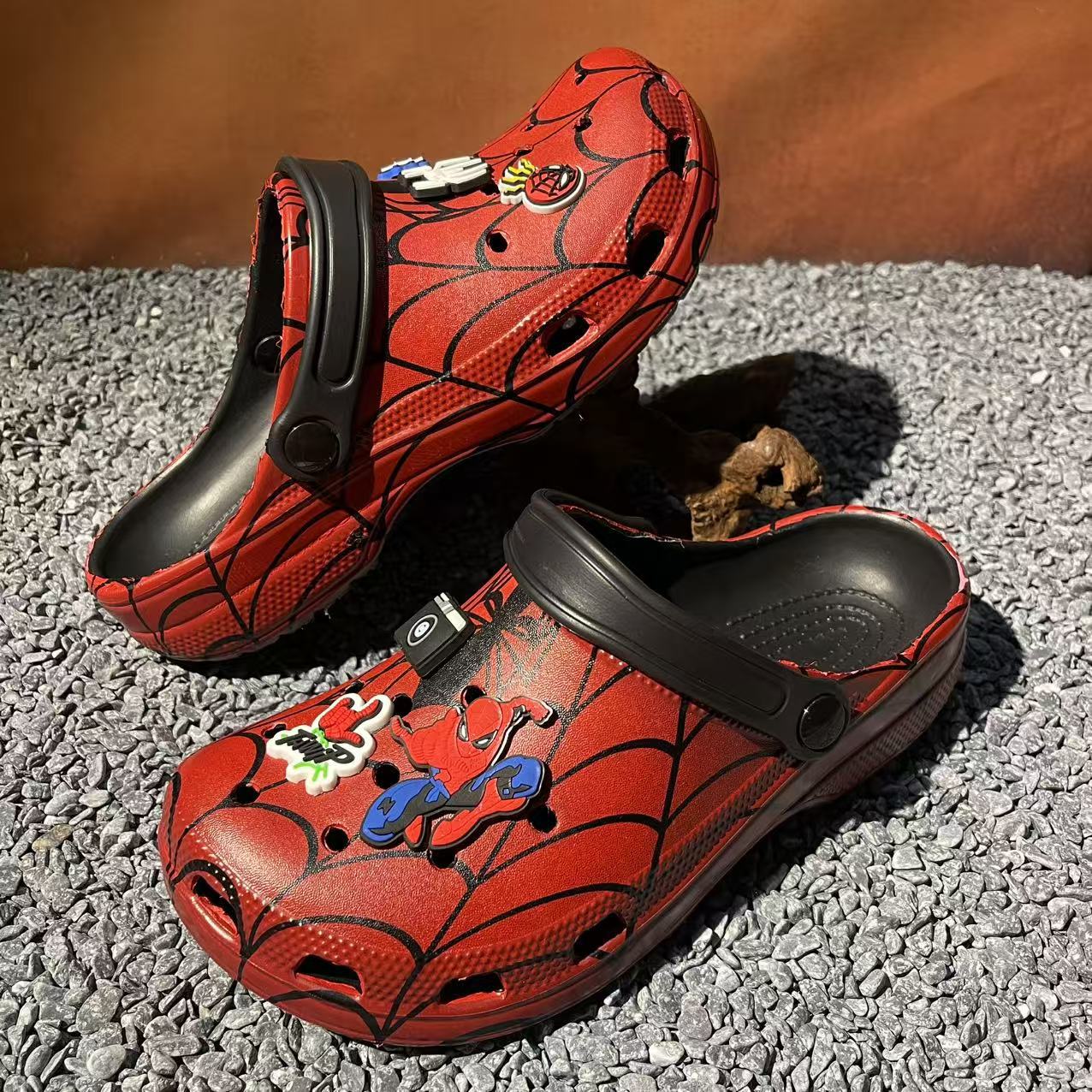 Zapatos para hombres, tendencia de verano, la segunda generación de arañas, zapatos para hombres y mujeres, anti-deslizante, playa de baotou