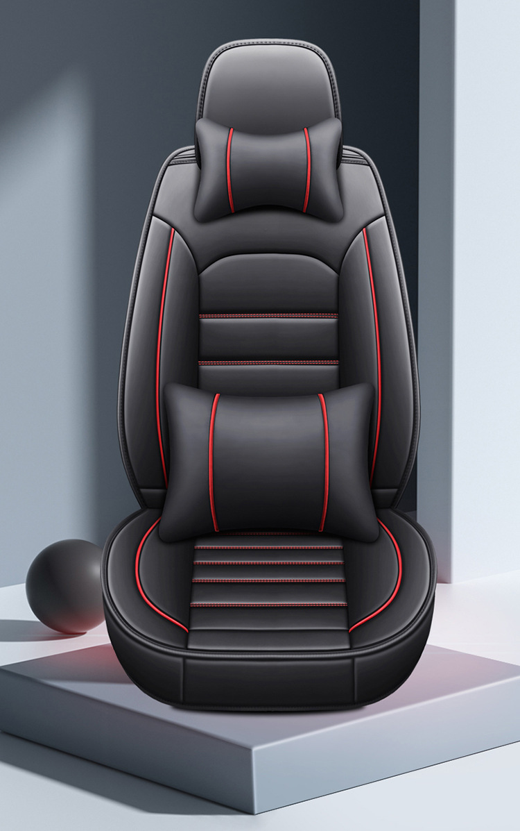 Factory Direct Supply Wholesale Car Seat Cushion Full Leather Seat Cover Full Surround Universal for All Seasons Car Seat Cover Car Cushion