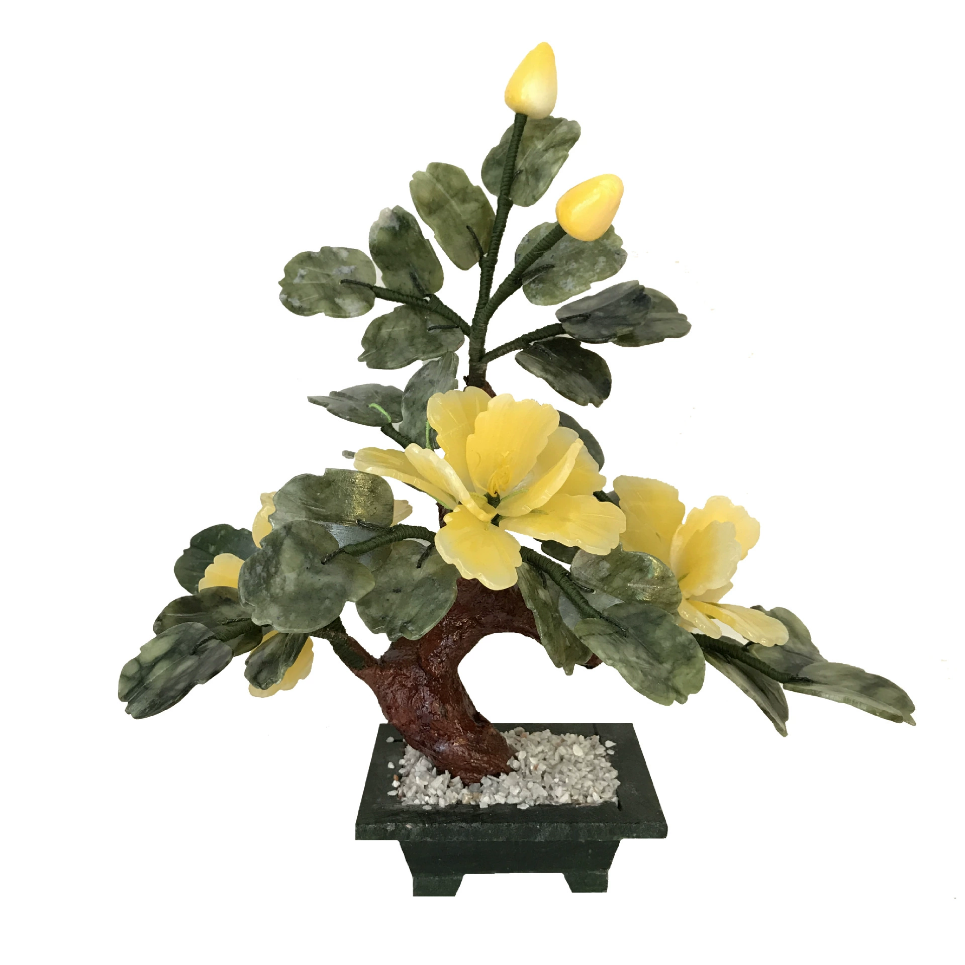 Белая пионовая нефритовая декорация для гостиной, реалистичный декоративный нефрит
