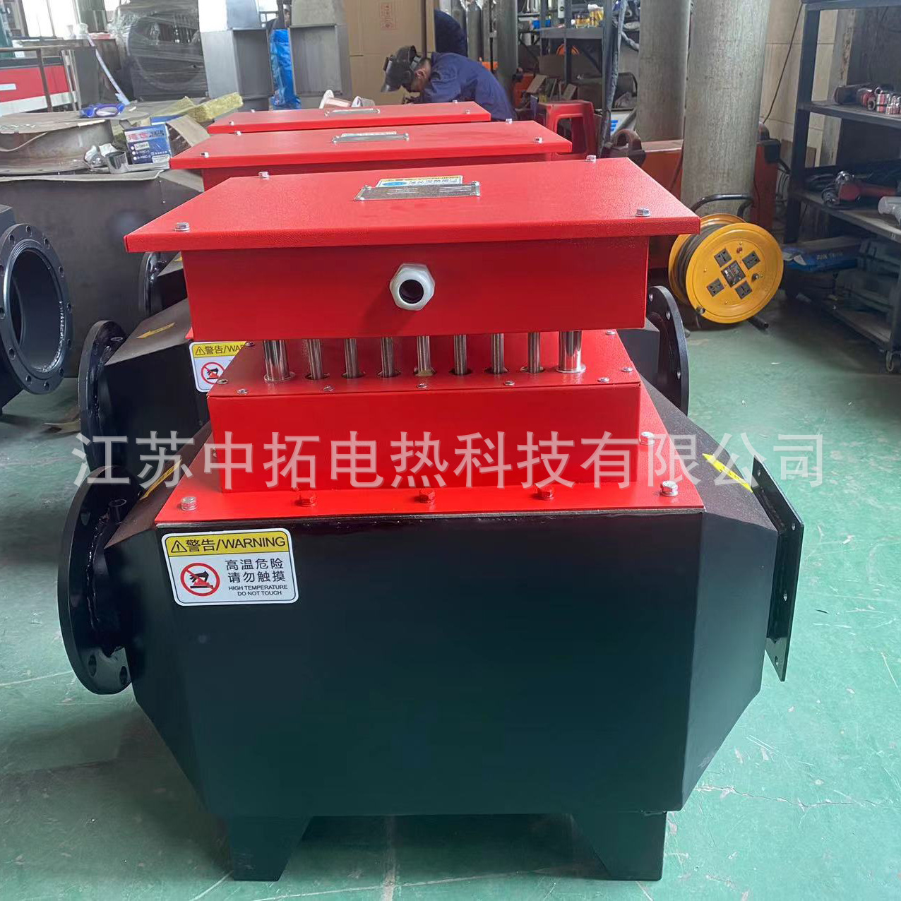 热风循环防爆风道加热器电加热器高温热风炉电热电加热烘干房