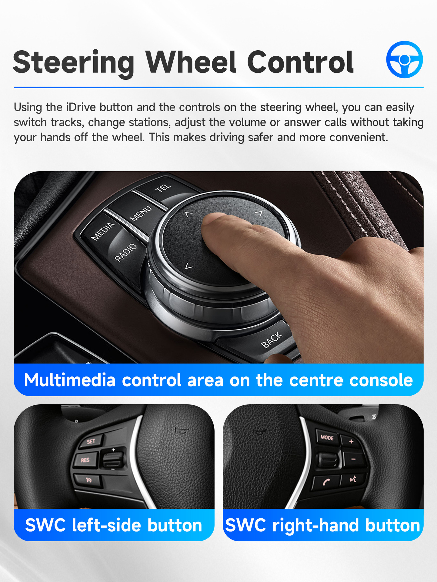 12.3inch Suitable for BMW 05-08 E90 E92 3 Series central control large screen Linux car GPS navigation CCC