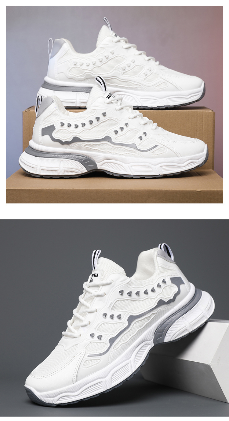 Shoes Men's Fashion Shoes 2023 Low Top Sports and Casual Shoes INS Network Red Men's Versatile Thick Sole Sports Small_voghion.com