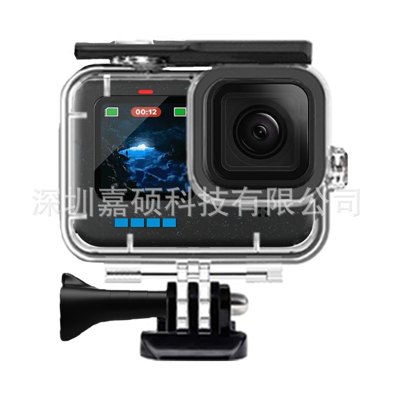 Carcasa impermeable GoPro Hero 9/10/11/12/13 – funda sumergible 60m para buceo y ciclismo