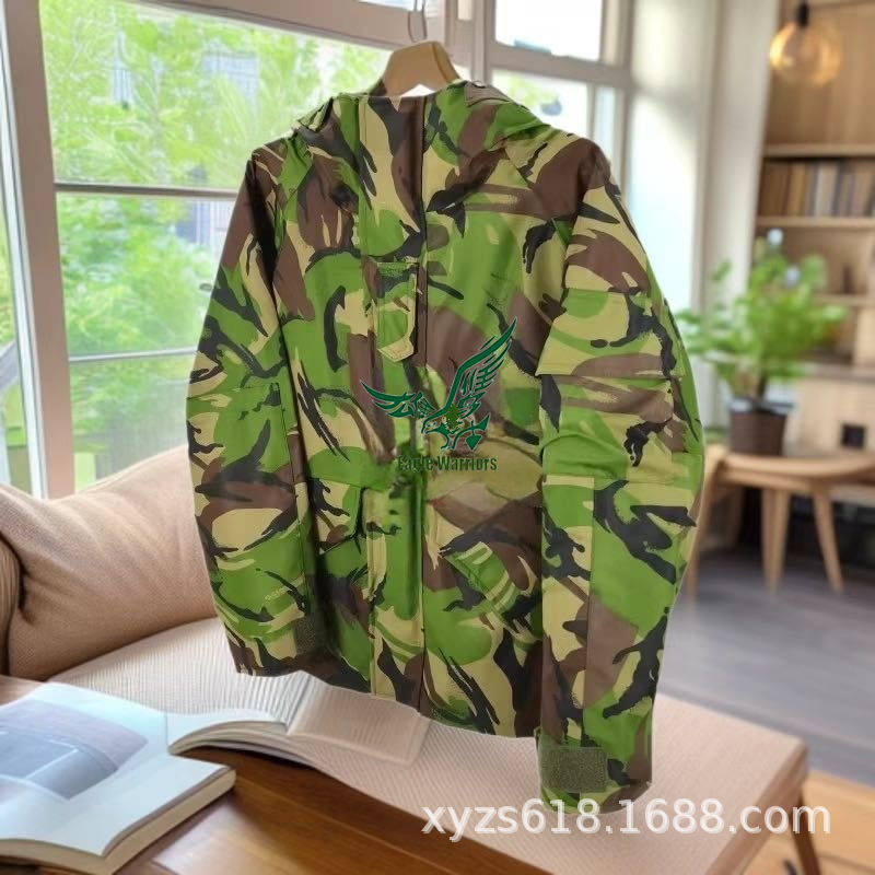 G8 British Army Jungle Camouflage Ranger Jacket Soft Shell Men's Guangzhou Outdoor Combat Warm Zipper Waterproof Jacket